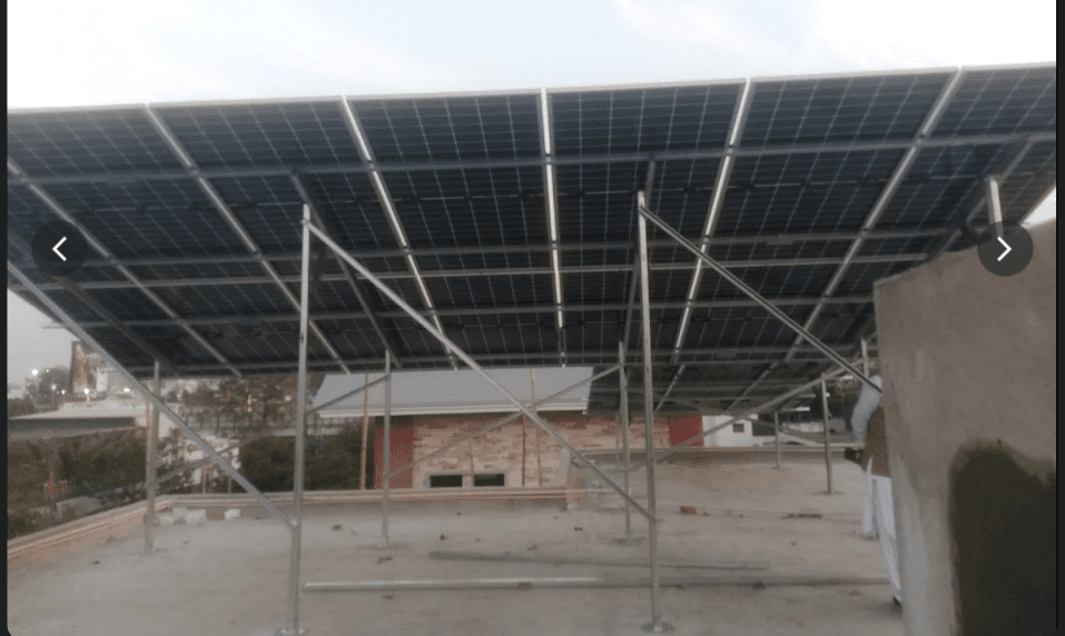 Elevated Mounting Structure